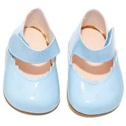 Compléments pour poupée Así 43 à 46 cm - Chaussures bleu clair pour poupée María, Pablo, Leo et série limitée
