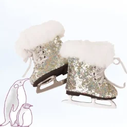 Compléments pour poupée Götz 42-50 cm - Patins à glace Glitter