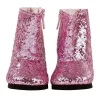 Compléments pour poupée Götz 42-50 cm - Bootes rose pailleté