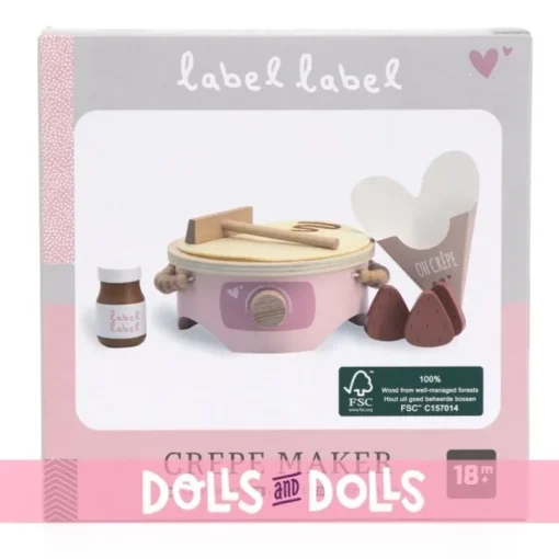Crêpière Label Label - Rose