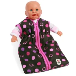 Gigoteuse pour poupées jusqu'à 55 cm - Bayer Chic 2000 - Pinky Balls