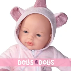 Poupée Antonio Juan 37 cm - Bimba lagrimitas en costume de licorne