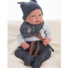 Poupée Antonio Juan 40 cm - Happy "Message dans une bouteille" série limitée Reborn