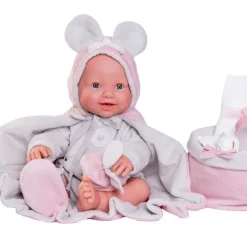 Poupée Antonio Juan 42 cm - Nouveau-né Mia Pee - Petite souris