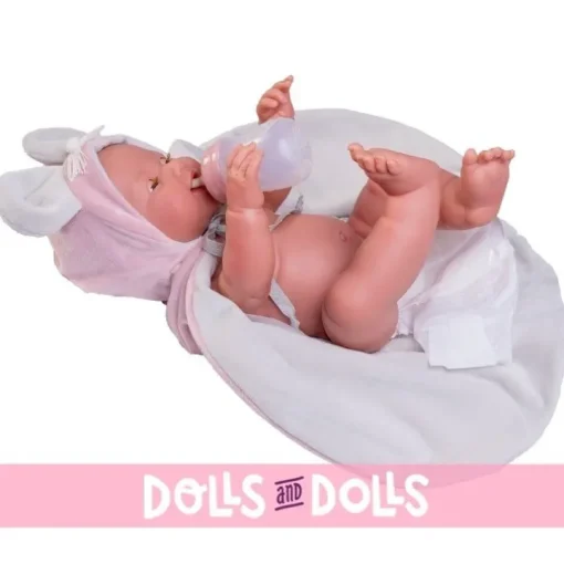 Poupée Antonio Juan 42 cm - Nouveau-né Mia Pee - Petite souris