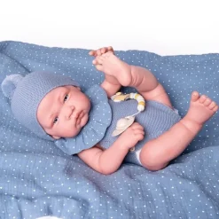 Poupée Antonio Juan 42 cm - Sweet Reborn Newborn Couple garçon avec corps en vinyle