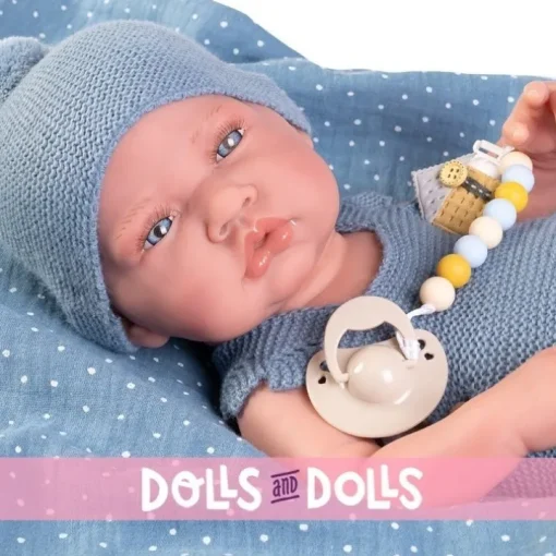 Poupée Antonio Juan 42 cm - Sweet Reborn Newborn Couple garçon avec corps en vinyle