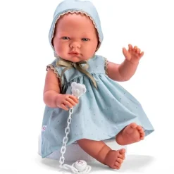 Poupée Así 43 cm - María en robe étoilée sur fond bleu