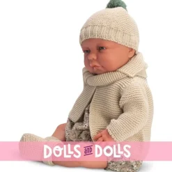 Poupée Así 46 cm - Poupée Javier Real Reborn