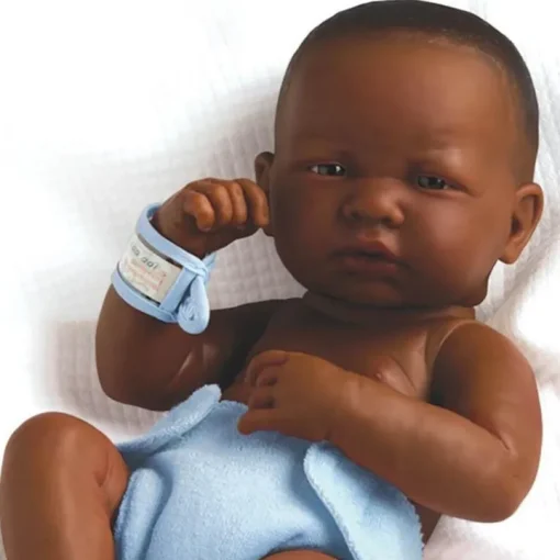 Poupée Berenguer Boutique 36 cm - 18506N La newborn (garçon) afro-américaine