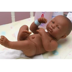 Poupée Berenguer Boutique 36 cm - 18506N La newborn (garçon) afro-américaine