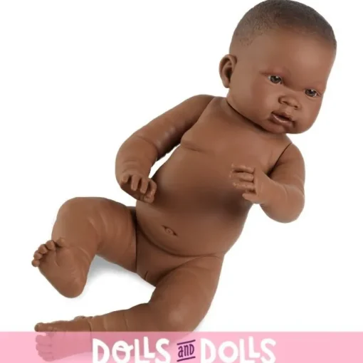 Poupée Llorens 45 cm - Nena Afro-américaine sans vêtements