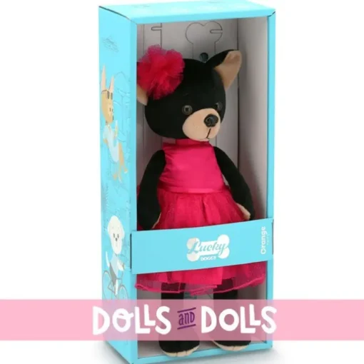 Poupée Lucky Doggy 37 cm - Lucky Blacky - Carmen