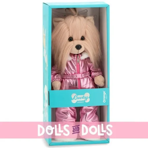 Poupée Lucky Doggy 37 cm - Lucky Yoyo - Marche en montagne