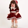 Poupée Mariquita Pérez 50 cm - Tenue bourdeos en velours
