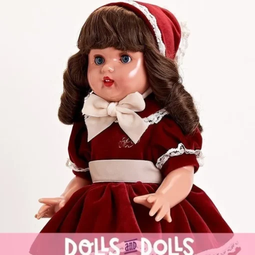 Poupée Mariquita Pérez 50 cm - Tenue bourdeos en velours