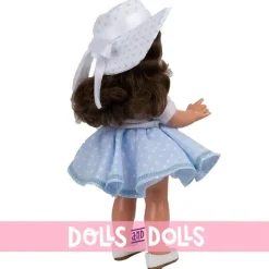 Poupée Mariquita Pérez 50 cm - Ensemble de jupes bleues