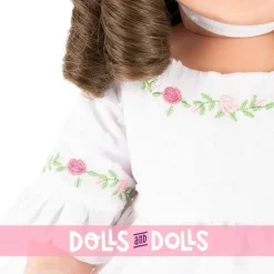 Poupée Mariquita Pérez 50 cm - Avec robe blanche