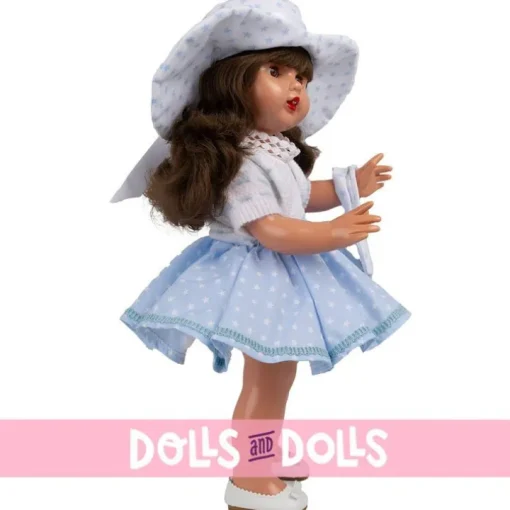 Poupée Mariquita Pérez 50 cm - Ensemble de jupes bleues