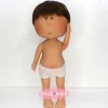 Poupée Nines d'Onil 30 cm - Mio brun - Sans vêtements