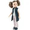 Poupée Paola Reina 32 cm - Las Amigas - Carol en gilet matelassé