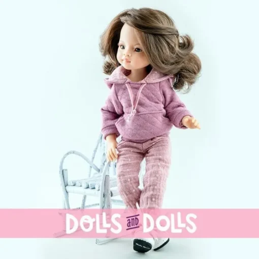 Poupée Paola Reina 32 cm - Las Amigas Articulée - Liu avec tenue rose