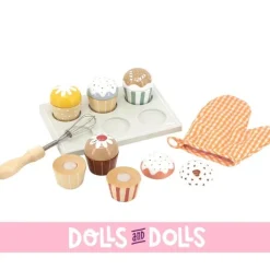 Set de cupcakes en bois - Tryco