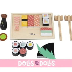 Set de sushis en bois - Tryco