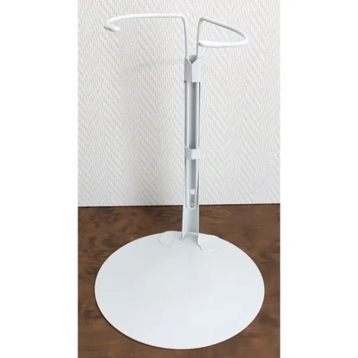 Support de poupée en métal 3101 en blanc pour type Mariquita Perez
