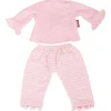 Tenue de poupée Götz 45-50 cm - Pyjama à pompons