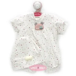 Tenue pour poupée Antonio Juan 40-42 cm - Pyjama à pois