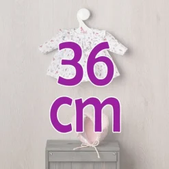 Tenue pour poupée Así 36 cm - Robe de la Collection Caracoles pour poupée Alex