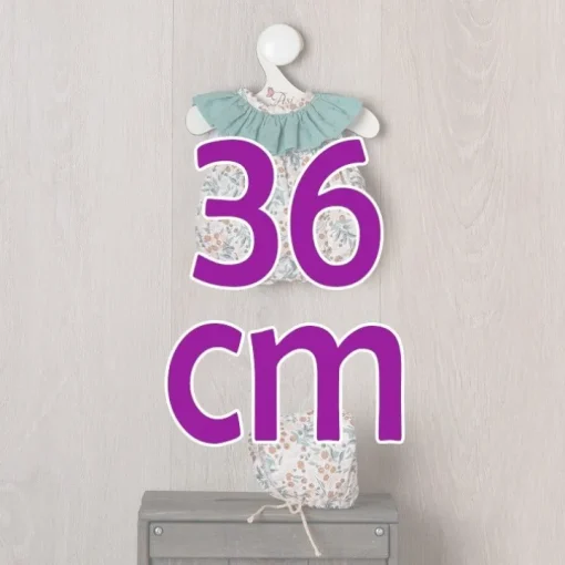 Tenue pour poupée Así 36 cm - Ensemble Collection Aqua pour poupée Alex