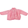 Tenue pour poupée Götz 42-50 cm - Cardigan tricot rose