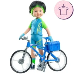 Tenue pour poupée Paola Reina 32 cm - Las Amigas - Tenue cycliste Carmelo