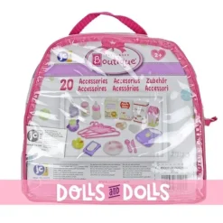 Accesoires pour Poupée Designed by Berenguer 33 à 43 cm - Sac avec accessoires