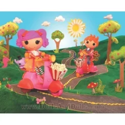Accessoires de poupée Lalaloopsy 31 cm - Scooter rouge avec radiocommande