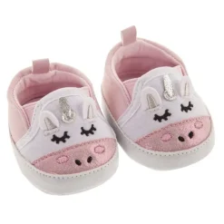 Accessoires pour poupée Antonio Juan 40-52 cm - Chaussons licorne rose