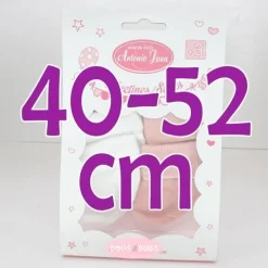 Accessoires pour poupée Antonio Juan 40-52 cm - Chaussettes blanches et roses douces