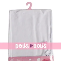 Accessoires pour poupée Antonio Juan 40-52 cm - Couverture rayée grise