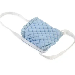 Accessoires pour poupée Así - Porte-poupée bleu avec étoiles blanches