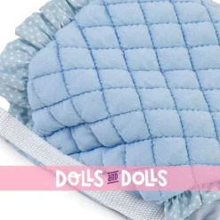 Accessoires pour poupée Así - Porte-poupée bleu avec étoiles blanches