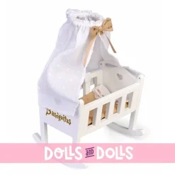 Accessoires pour poupée Barriguitas Classic 15 cm - Ensemble berceau, chaise haute et accessoires