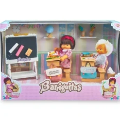Accessoires pour poupée Barriguitas Classic 15 cm - École avec figurine de bébé