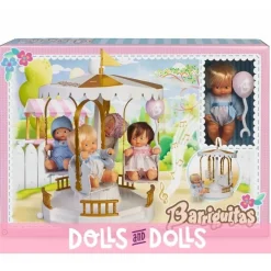 Accessoires pour poupée Barriguitas Classic 15 cm - Carrousel avec figurine de bébé