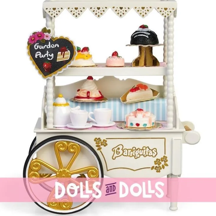 Accessoires pour poupée Barriguitas Classic 15 cm - Chariot de collation