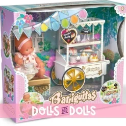 Accessoires pour poupée Barriguitas Classic 15 cm - Chariot de collation