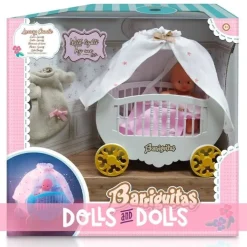 Accessoires pour poupée Barriguitas Classic 15 cm - Berceau Luxury de Barriguitas