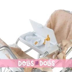 Accessoires pour poupée Barriguitas Classic 15 cm - Chariot double Barriguitas