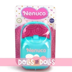 Accessoires pour poupée Nenuco - Sucette avec étui bleu